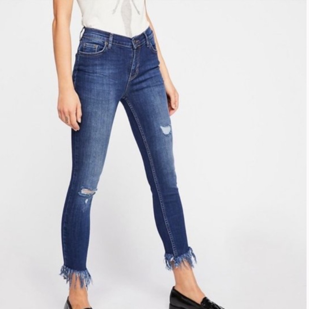 Free People Great Heights Skinny Jeans